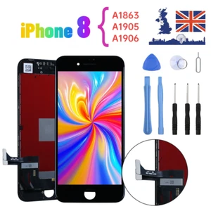 For iPhone 8 / SE2 Screen Replacement LCD Display Touch Digitizer Assembly Frame - Picture 1 of 6