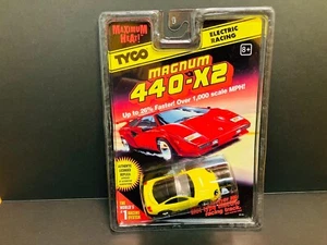 TYCO  MAGNUM 440-X2 " DODGE  STEALTH " NEW on card~for all HO Track  AFX  AURORA - Picture 1 of 4