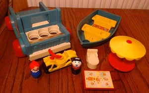 Vintage 1972 Fisher Price Play Family Camper Teilset #994 sehr gepflegt! - Bild 1 von 11
