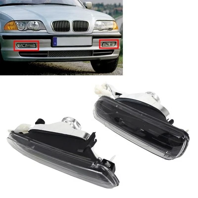 Front Fog Light Lamp Housing Without Bulbs For BMW 3 Series E46 1999-2001 - Image 1 of 4