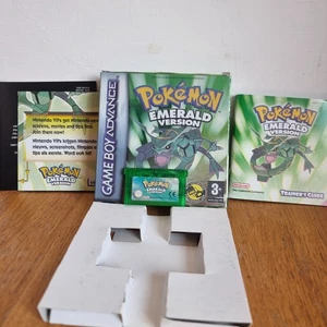 POKEMON SMARAGD VERSION Nintendo Game Boy Advance GBA PAL UK OFFICIAL - VIP CODE - Bild 1 von 23