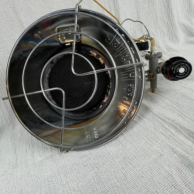 Mr. Heater Silver Portable Radiant Tank Top Propane Gas Heater For Outdoor Use - Image 1 of 4