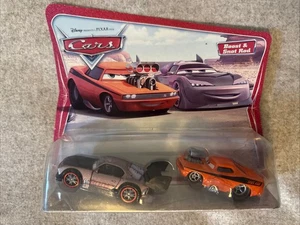 DISNEY PIXAR CARS BOOST & SNOT ROD MOMENTOS DE PELÍCULA SOBREALIMENTADO ESCALA 1:55 CARDADO - Imagen 1 de 7