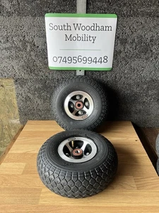 invacare leo mobility scooter Front Wheel Tyre And Innertube X2 3.00-4 - Picture 1 of 9