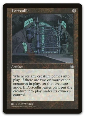 Portcullis (LP) Stronghold STH Magic MTG - Image 1 of 2