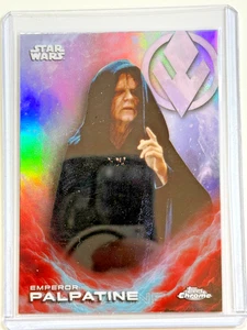 2025 Topps Cromo Star Wars Emperador Palpatine ¡Supercaja variación refractor! - Imagen 1 de 1