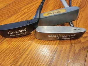 Putter Lot! Ping B60 Titleist Dead Center SP-201 Cleveland Form Forged 3 Napa 34 - Picture 1 of 9