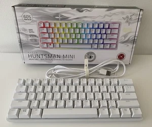 Razer Huntsman Mini Mercury 60% Optical Gaming Keyboard Linear Switch RGB - Picture 1 of 14