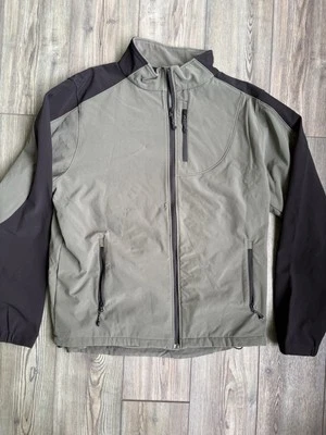 BLACK DIAMOND  Men's Jacket Soft Shell SIZE XXL, Two Tone Green/ Black - Image 1 of 4