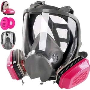 Full Face Respirator Gas Mask: 6800 Reusable Respirator Mask with Filters 60921 - Picture 1 of 4