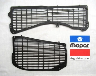 70 71 72 73 74 Barracuda Cuda AAR Challenger R/T T/A capó pantallas de ventilación posteriores Foto 1 de 4