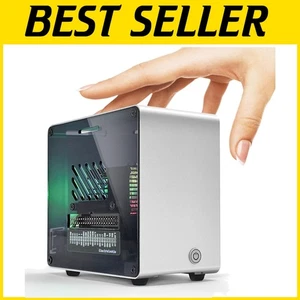 Mini Tower Raspberry Pi 5 Case - Durable Aluminum with Active Cooling & Lights - Picture 1 of 10