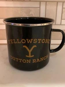 Yellowstone Dutton Ranch Enamel Camper Mug –21 oz 2022 Edition Western TV Series - Picture 1 of 4