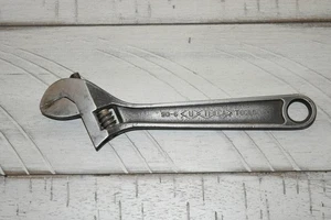 Vintage Utica Tools 90-6 Adjustable wrench 6.5" Forged Alloy Steel USA 1930-40's - Picture 1 of 2