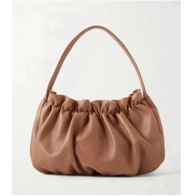 Bolso de Hombro Loeffler Randall x Anthropologie Alicia Cuero Reunido en Tostado Nuevo con Etiquetas Foto 1 de 4
