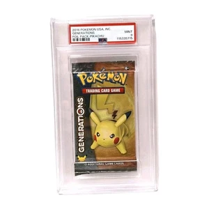 Pokemon Generations Booster aus Kollektion 2016 Pikachu PSA 9 nicht abgewogen  - Bild 1 von 2