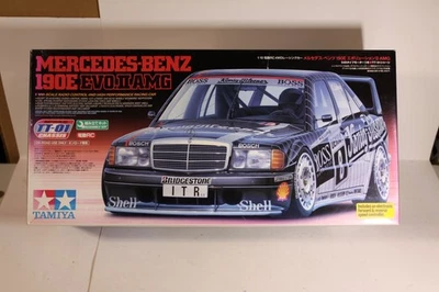 Tamiya TT-01 chassis Mercedes-Benz 190E EVO.II AMG kit ref#58327**9800 NEW - Image 1 of 4
