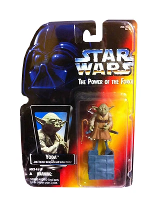 Kenner Star Wars Yoda With Jedi Trainer Backpack And Gimer Stick Action Figure - Image 1 of 1