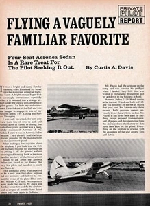 Informe de avión sedán Aeronca 6/12/2025a - Imagen 1 de 2
