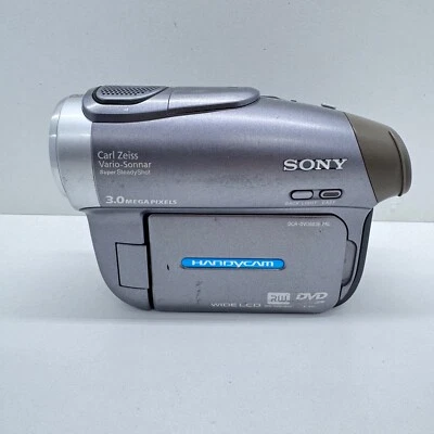 Sony Handycam DCR-DVD803E PAL Mini DVD Camcorder Video Camera *PARTS/REPAIR* - Image 1 of 4