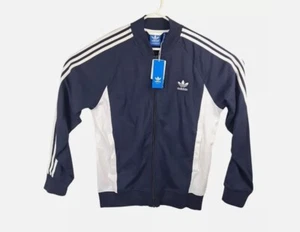 Adidas Men's Z31511 Trefoil Court Superstar Sports Jacket Blue White SZ L - Bild 1 von 9