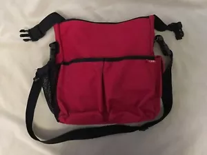 Bolso de pañales Skip Hop cochecito dúo rojo amigable con cambiador colchoneta bono libro para bebé - Imagen 1 de 3