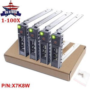 Lot X7K8W 3.5" Gen 14 HDD Tray Caddy for Dell R740 R740xd R940 R6415 C6420 14th - Picture 1 of 6