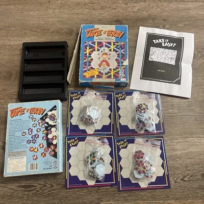 Vintage 1993 1994 Take It Easy Board Game FX Schmid Granta Design READ - Image 1 of 4