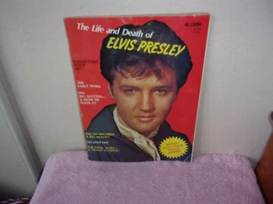 (VINTAGE) LA VIDA Y MUERTE DE ELVIS PRESLEY por MANOR MAGAZINE... 1977 - Imagen 1 de 6