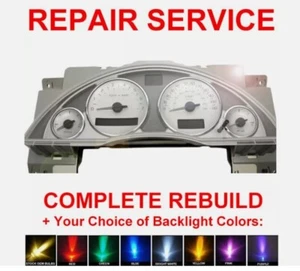 Buick Rendezvous Speedometer Instrument Cluster Dash Panel Gauge Cluster REPAIR - Picture 1 of 24