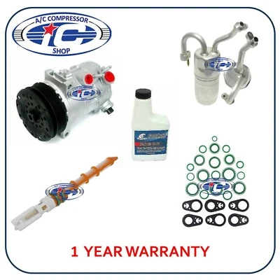 Kit de compresor de aire acondicionado para Chrysler 200 Sebring Dodge Avenger OEM 6SEU16C KTDO357 Foto 1 de 4