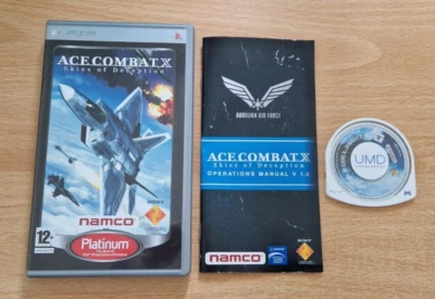 Ace Combat X - Skies of Deception - Platinum - UK (English lang. release) - PSP - Image 1 of 4