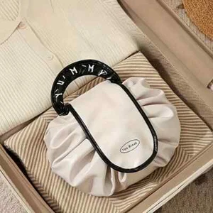 Portable Makeup Drawstring Bag Storage Magic Travel Pouches Cosmetic Make-Up Bag - Picture 1 of 6