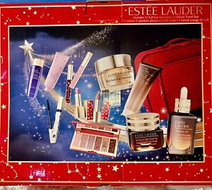 Estee Lauder Gift Set 11 Full Size 1 Travel Size & Case Holiday 2023 NEW