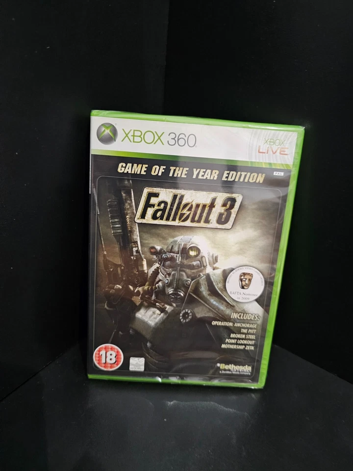 Fallout 3 Game of the Year Edition Xbox 360 NEW Sealed UK Version - Image 1 of 3