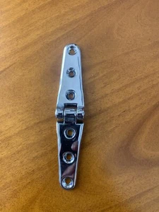 Heavy Duty 316 Stainless Steel Marine Boat Cast Strap Hinge 6 by 1 inches - Picture 1 of 7