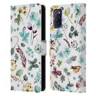 Official Ninola Spring Floral Leather Book Wallet Case Cover For Oppo Phones