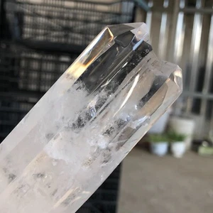 214g Natural white transparent Clear Quartz Crystal Cluster Mineral Healing C103 - Bild 1 von 16