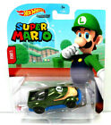  Hot Wheels Super Mario Nintento Gaming Character Cars Model Luigi