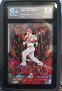 2022 Panini Donruss Baseball - Mike Trout - #UL-3 RED Rare Edition 9.5 # 94 /149 - Picture 1 of 3