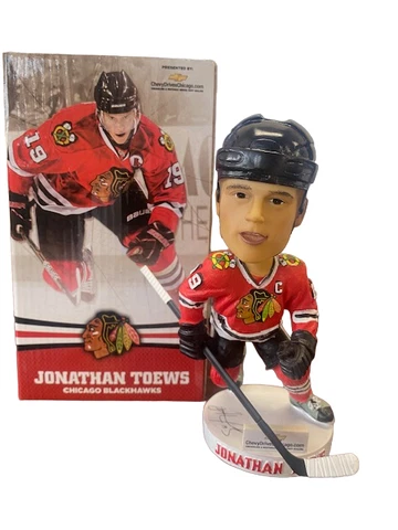 Jonathan Toews (#19) Chicago Blackhawks Chevy Drive Bobblehead - SGA 2012 Cover