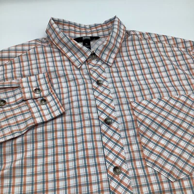 Alaskan Hardgear Duluth Trading Standard Fit Long Sleeve Button Up Shirt Size XL - Image 1 of 4