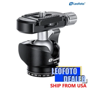 Leofoto LH-22 22mm mini Low Profile BallHead + PU-25 QR Plate; Arca - Picture 1 of 6