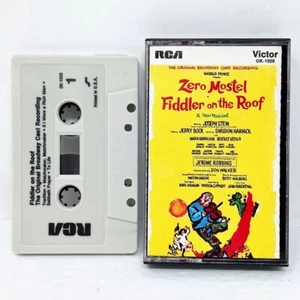 Fiddler on The Roof - Original Broadway Cast Zero Mostel Cassette Tape RCA - Picture 1 of 5