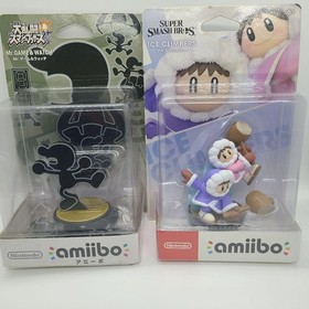 amiibo Mr. Game & Watch + Ice Climbers Set