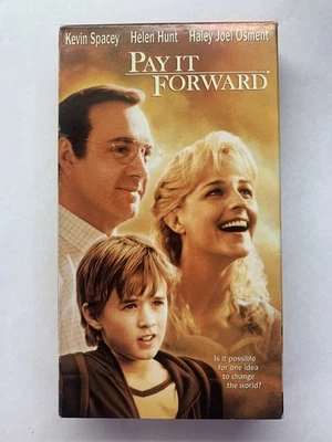 Pay It Forward (VHS 2001) Kevin Spacey, Helen Hunt, Haley Joel Osment - Image 1 of 3