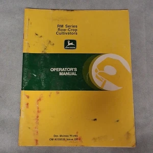 John Deere RM Series Row-Crop Cultivators Operator's Manual OM-N159539 - Picture 1 of 7