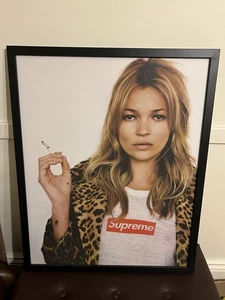Póster Supreme Kate Moss Supreme original enmarcado - Imagen 1 de 4