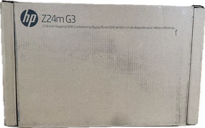 Monitor HP Z24m G3 23.8" QHD IPS 90Hz Altura de Inclinación Ajustable Pivote Soporte Giratorio Foto 1 de 2