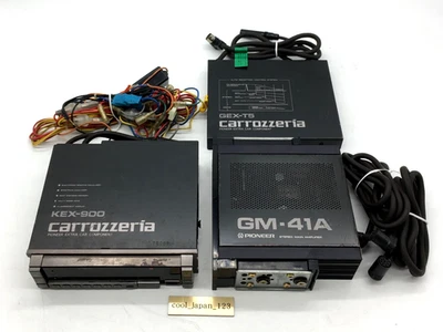 PIONEER Carrozzeria kEX-900 GM-41A GEX-T5 Car Component Deck Verstärker Equal... - Bild 1 von 4